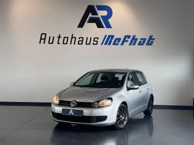 Gebraucht VW Golf VI Trendline 105 PS (77 kW) 2010 Silber Kleinwagen