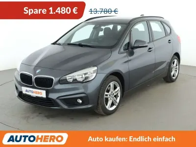Gebraucht BMW 214 Active Tourer Advantage 95 PS (69 kW) 2016 Grau Van / Kleinbus