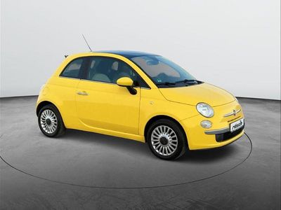 Gebraucht Fiat 500 Lounge 69 PS (50 kW) 2011 Gelb Kleinwagen