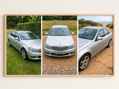 Gebraucht Mercedes C180 2008 Silber Limousine