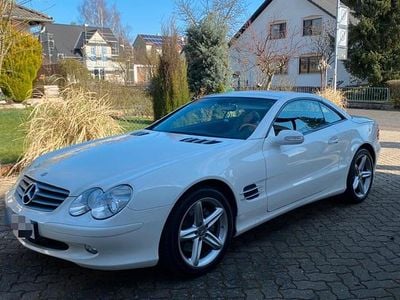 Gebraucht Mercedes SL500 306 PS (225 kW) 2002 Weiß Cabrio