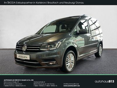 Gebraucht VW Caddy Highline 131 PS (96 kW) 2018 Indiumgrau metallic Van / Kleinbus