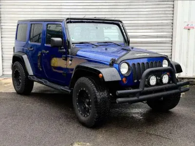 Gebraucht Jeep Wrangler Sahara 200 PS (147 kW) 2011 Blau SUV