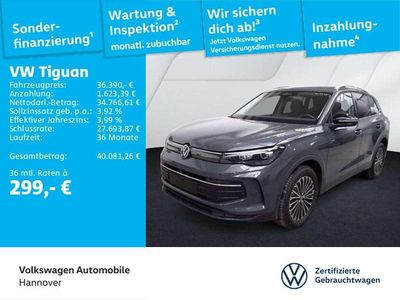 Gebraucht VW Tiguan Goal 150 PS (110 kW) 2025 Delfingrau metallic SUV