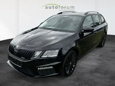 Gebraucht Skoda Octavia RS 245 PS (180 kW) 2019 Schwarzmagic perleffekt Kombi