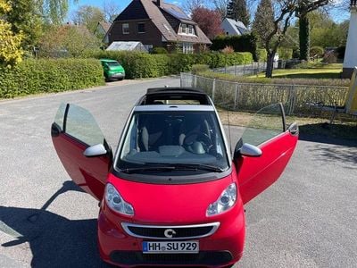 Second-hand Smart ForTwo Cabrio Passion 71 CP (52 kW) 2012 Roșu Cabrio