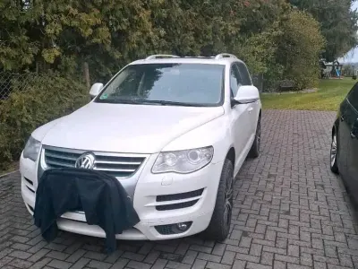 Gebraucht VW Touareg R-line 239 PS (175 kW) 2008 Weiß SUV