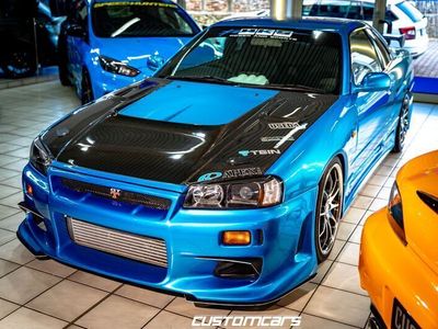 gebraucht Nissan Skyline R34 GTT RB25DET NEO TUNING ALLES EINGETRAGEN TÜV