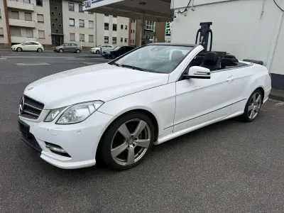 Gebraucht Mercedes E350 265 PS (194 kW) 2013 Polarweiss  unilack Cabrio