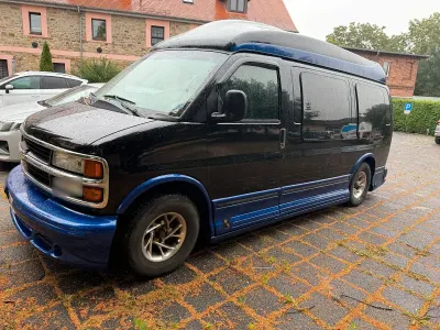 Gebraucht Chevrolet Express 254 PS (186 kW) 1999 Schwarz Van / Kleinbus