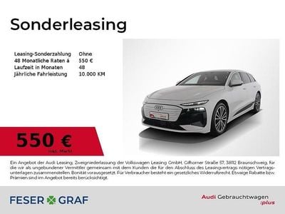 Gletscherweiß Gebraucht 2025 Audi A6 e-tron Ambiente Kombi | 64.880 € (Superpreis)