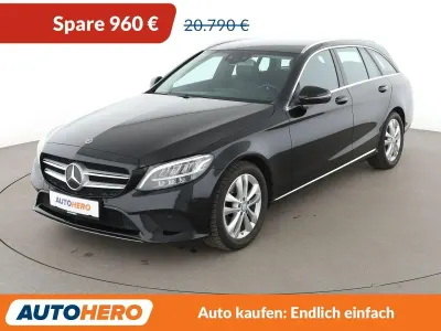 Gebraucht Mercedes C180 Avantgarde 156 PS (114 kW) 2019 Schwarz Kombi