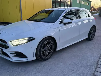 Używany Mercedes A220 AMG line 190 KM (139 kW) 2021 Biały Hatchback
