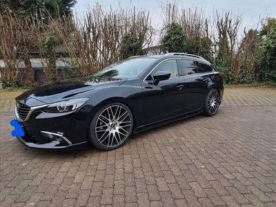 Schwarz Gebraucht 2016 Mazda 6 Sports-Line Kombi | 12.500 € (Fairer Preis)