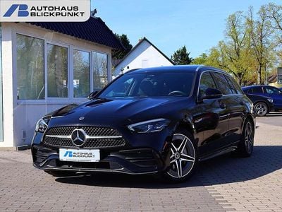Usata Mercedes C300e AMG 313 CV (230 kW) 2022 Nero Station wagon