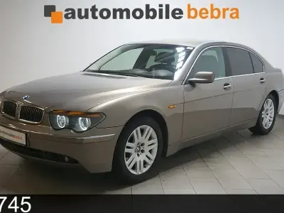 Gebraucht BMW 745L Sport Line 333 PS (244 kW) 2003 Beige Limousine