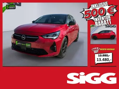 Gebraucht Opel Corsa GS Line 101 PS (74 kW) 2023 Chili rot Kleinwagen