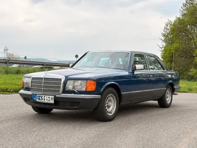 Gebraucht Mercedes 500 231 PS (169 kW) 1984 Blau Limousine