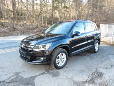 Gebraucht VW Tiguan Trendline 110 PS (80 kW) 2011 Schwarz SUV