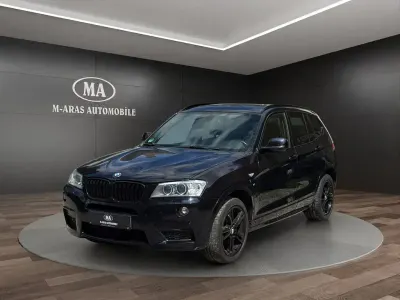 Gebraucht BMW X3 M Sport 184 PS (135 kW) 2012 Schwarz SUV