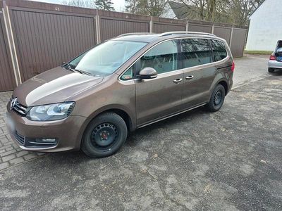 Gebraucht VW Sharan 170 PS (125 kW) 2011 Braun Van / Kleinbus