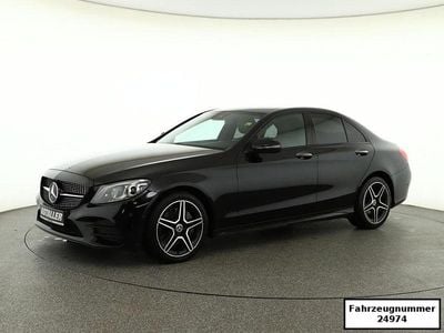 Usata Mercedes C300 AMG line 245 CV (180 kW) 2019 Nero Berlina