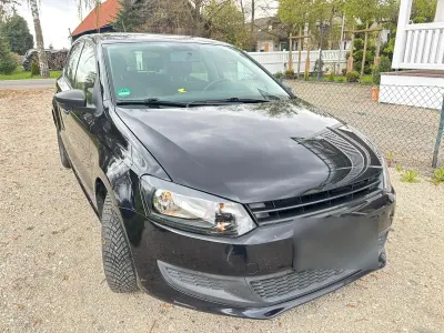 Gebraucht VW Polo 70 PS (51 kW) 2010 Schwarz Kleinwagen