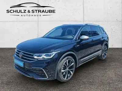 Gebraucht VW Tiguan Allspace R-line 190 PS (139 kW) 2022 Schwarz SUV