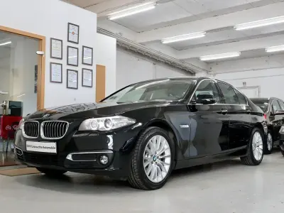Gebraucht BMW 520 Luxury Line 184 PS (135 kW) 2015 Schwarz Limousine