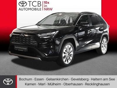 Gebraucht Toyota RAV4 Hybrid Basis 222 PS (163 kW) 2021 Tiefschwarz mica metallic SUV