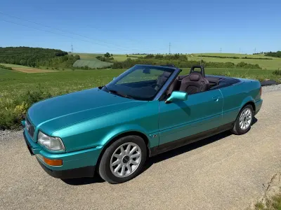 Gebraucht Audi Cabriolet Sport 133 PS (97 kW) 1993 Grün Cabrio