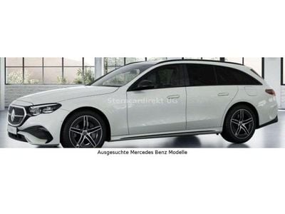 Gebraucht Mercedes E300 AMG 313 PS (230 kW) 2025 Opalithweißmetallic manufactur (metallic) Kombi