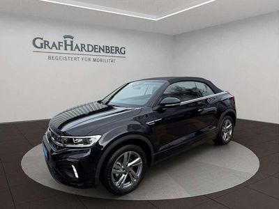 Gebraucht VW T-Roc Cabriolet R-line 150 PS (110 kW) 2025 Schwarz Cabrio