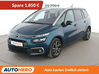 Gebraucht Citroën C4 SpaceTourer Shine 163 PS (119 kW) 2022 Blau Van / Kleinbus