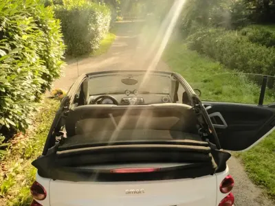 Usata Smart ForTwo Cabrio Passion 71 CV (52 kW) 2015 Bianco Cabrio