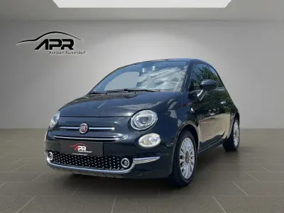 Gebraucht Fiat 500 Lounge 86 PS (63 kW) 2017 Schwarz Kleinwagen