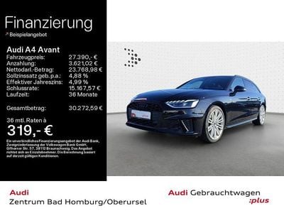 Gebraucht Audi A4 Competition 163 PS (119 kW) 2022 Schwarz Kombi
