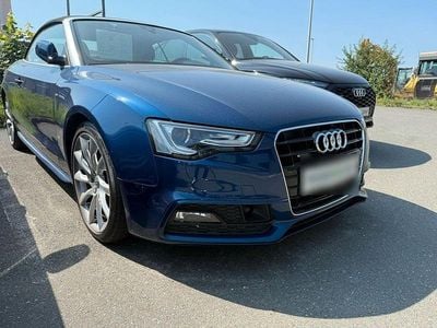 Gebraucht Audi A5 Cabriolet S-Line 190 PS (139 kW) 2015 Blau Cabrio