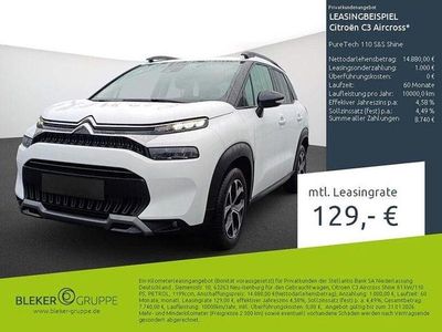 Weiss Gebraucht 2023 Citroën C3 Limousine | 13.670 € (Fairer Preis)