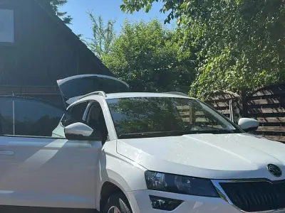 Gebraucht Skoda Karoq Ambition 150 PS (110 kW) 2019 Weiß SUV