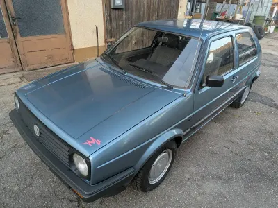 Brugt VW Golf III 69 HK (50 kW) 1991 Blå Hatchback