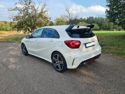 Gebraucht Mercedes A250 AMG line 218 PS (160 kW) 2016 Weiß Kleinwagen