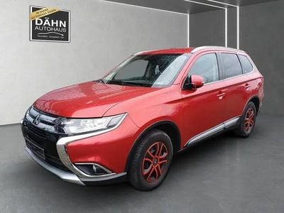 Brugt Mitsubishi Outlander Edition 150 HK (110 kW) 2017 Rød SUV