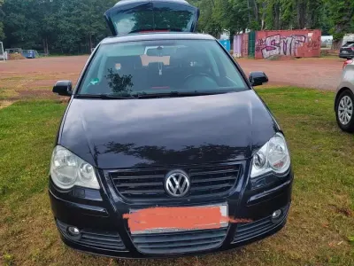 Gebraucht VW Polo 80 PS (58 kW) 2008 Schwarz Kleinwagen