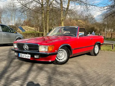 Gebraucht Mercedes SL280 185 PS (136 kW) 1981 Rot Cabrio