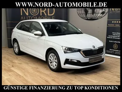 Gebraucht Skoda Scala Ambition 110 PS (80 kW) 2023 Weiß Kleinwagen