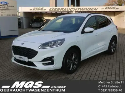 Gebraucht Ford Kuga ST-Line X 224 PS (164 kW) 2022 Frostweiß SUV