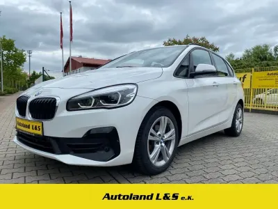 Gebraucht BMW 218 Active Tourer Advantage 140 PS (102 kW) 2019 Weiß Van / Kleinbus