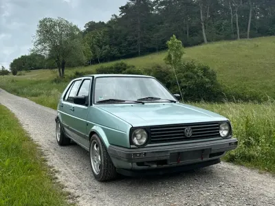 Gebraucht VW Golf II 69 PS (50 kW) 1989 Grün Kleinwagen