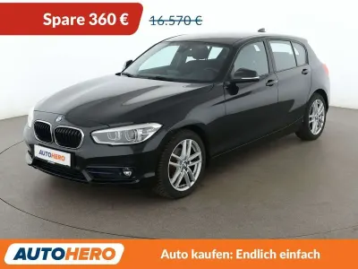 Gebraucht BMW 118 Sport Line 136 PS (100 kW) 2019 Schwarz Kleinwagen